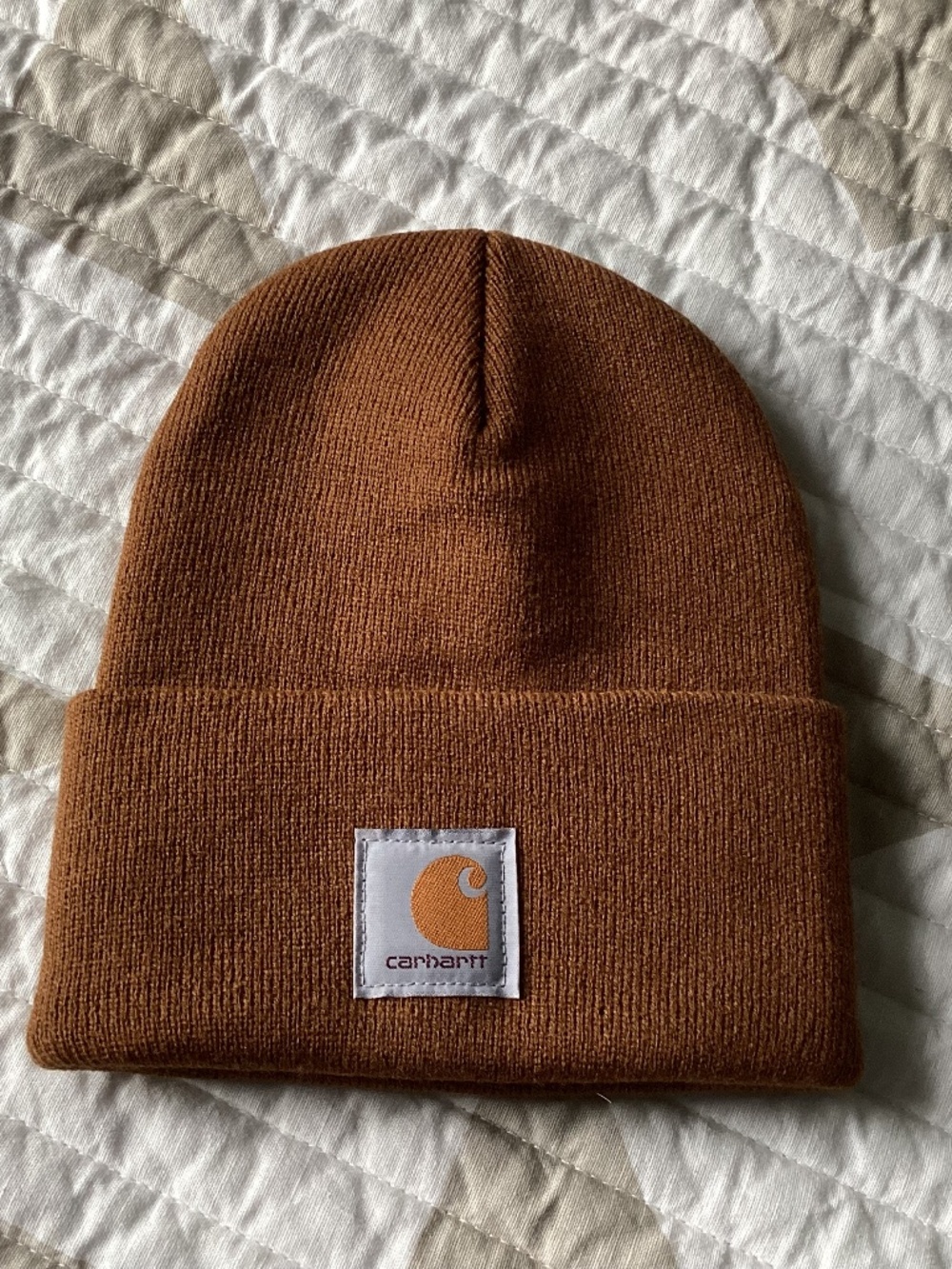 NEW Carhartt brown beanie stocking cap